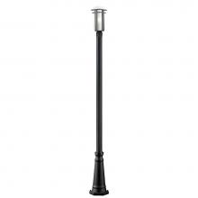Z-Lite 549PHMR-519P-BK - 1 Light Outdoor Post