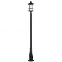Z-Lite 552PHBR-519P-BK-LED - Outdoor LED Post