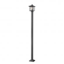 Z-Lite 554PHMS-536P-BK - 1 Light Outdoor Post Mounted
