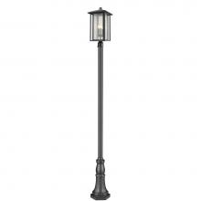 Z-Lite 554PHXLR-518P-BK - 3 Light Outdoor Post Mounted