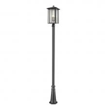 Z-Lite 554PHXLR-519P-BK - 3 Light Outdoor Post Mounted