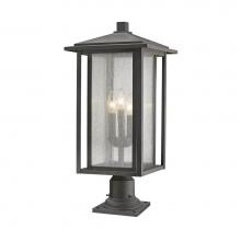 Z-Lite 554PHXLR-533PM-ORB - 3 Light Outdoor Pier Mounted