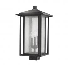 Z-Lite 554PHXLS-BK - 3 Light Outdoor Post Mount