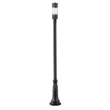 Z-Lite 562PHBR-518P-BK-LED - 1 Light Outdoor LED Post