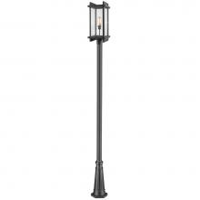 Z-Lite 565PHBR-519P-BK - 1 Light Outdoor Post Mounted