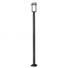 Z-Lite 566PHBS-536P-BK-LED - 1 Light Outdoor Post Mounted