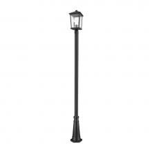 Z-Lite 568PHBR-519P-BK - 2 Light Outdoor Post Mounted