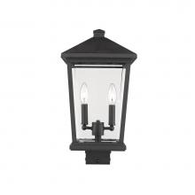 Z-Lite 568PHBS-BK - 2 Light Outdoor Post Mount