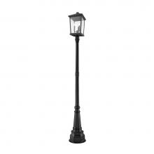 Z-Lite 568PHXLR-564P-BK - 3 Light Outdoor Post Mounted