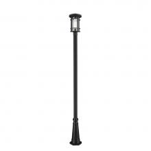 Z-Lite 570PHB-519P-BK - 1 Light Outdoor Post Mounted