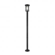 Z-Lite 570PHB-567P-BK - 1 Light Outdoor Post Mounted