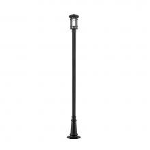 Z-Lite 570PHM-557P-BK - 1 Light Outdoor Post Mounted