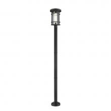 Z-Lite 570PHXL-567P-BK - 1 Light Outdoor Post Mounted