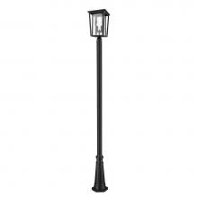Z-Lite 571PHBR-519P-BK - 2 Light Outdoor Post Mounted
