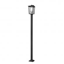 Z-Lite 571PHBS-536P-BK - 2 Light Outdoor Post Mounted