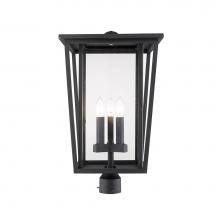 Z-Lite 571PHXLR-BK - 3 Light Outdoor Post Mount