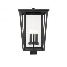 Z-Lite 571PHXLS-BK - 3 Light Outdoor Post Mount