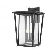 Z-Lite 571XL-BK - 3 Light Outdoor Wall