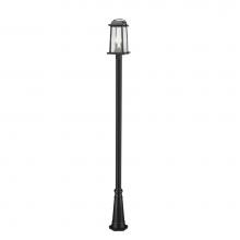 Z-Lite 574PHMR-519P-BK - 2 Light Outdoor Post Mounted