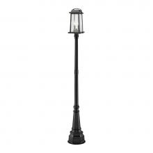 Z-Lite 574PHMR-564P-BK - 2 Light Outdoor Post Mounted