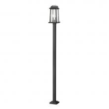 Z-Lite 574PHMS-536P-BK - 2 Light Outdoor Post Mounted