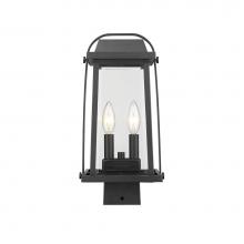 Z-Lite 574PHMS-BK - 2 Light Outdoor Post Mount