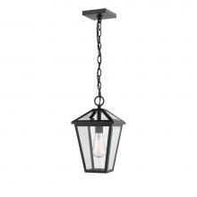 Z-Lite 579CHM-BK - 1 Light Outdoor Chain Mount Ceiling