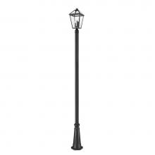 Z-Lite 579PHBR-519P-BK - 3 Light Outdoor Post Mounted