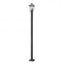 Z-Lite 579PHBS-536P-BK - 3 Light Outdoor Post Mounted