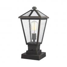 Z-Lite 579PHMS-SQPM-ORB - 1 Light Outdoor Pier Mounted