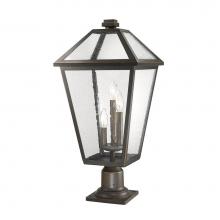 Z-Lite 579PHXLR-533PM-ORB - 3 Light Outdoor Pier Mounted