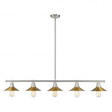 Z-Lite 613-5L-BN+FB - 5 Light