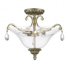 Z-Lite 720SF3-AS - 3 Light Semi Flush