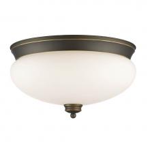 Z-Lite 721F3-OB - 3 Light Flush