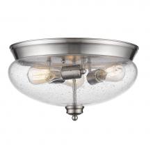 Z-Lite 722F3-BN - 3 Light Flush