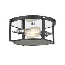 Z-Lite 723F13-MB+CH - 2 Light Flush