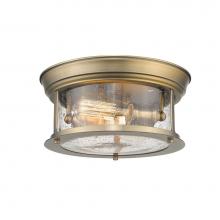 Z-Lite 727F10-HBR - 2 Light Flush