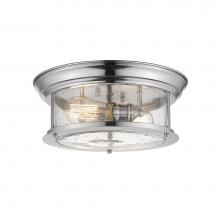 Z-Lite 727F13-CH - 2 Light Flush