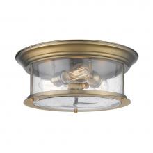 Z-Lite 727F16-HBR - 3 Light Flush