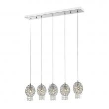 Z-Lite 889CH-5B - 5 Light Island/Billiard