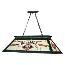 Z-Lite KD25GREEN - 4 Light Billiard