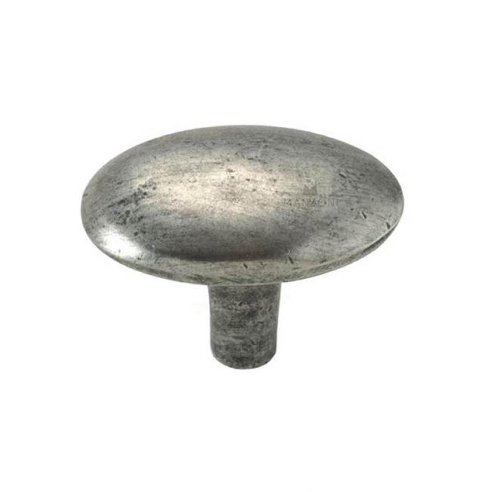 Oval knob, 1 3/4''