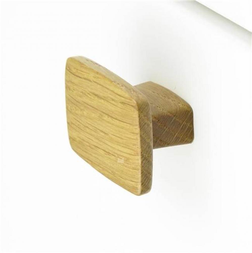 Rectangular Knob, 16mmCTC, Oak