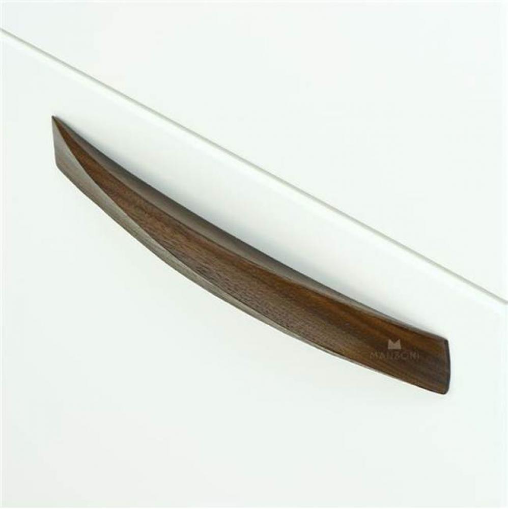 Ridged Pull, 160mm CTC, Walnut