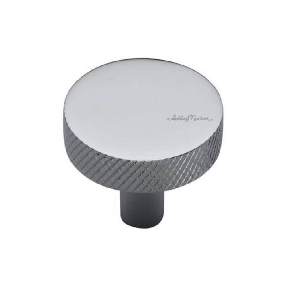 Knurled Disc Knob 1 1/2''