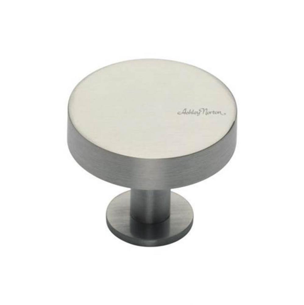 1 1/2'' Disc Knob on Rose