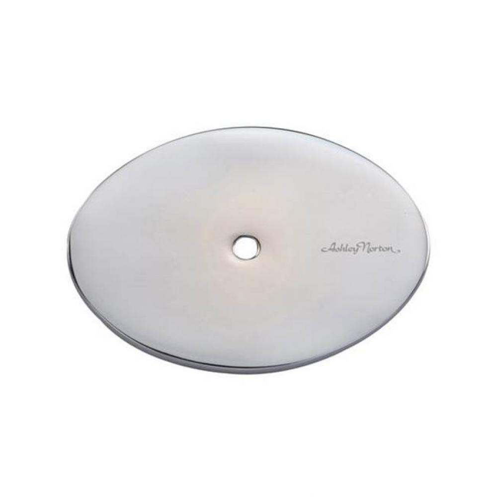 Oval Backplate 2.5'' x 1.375''