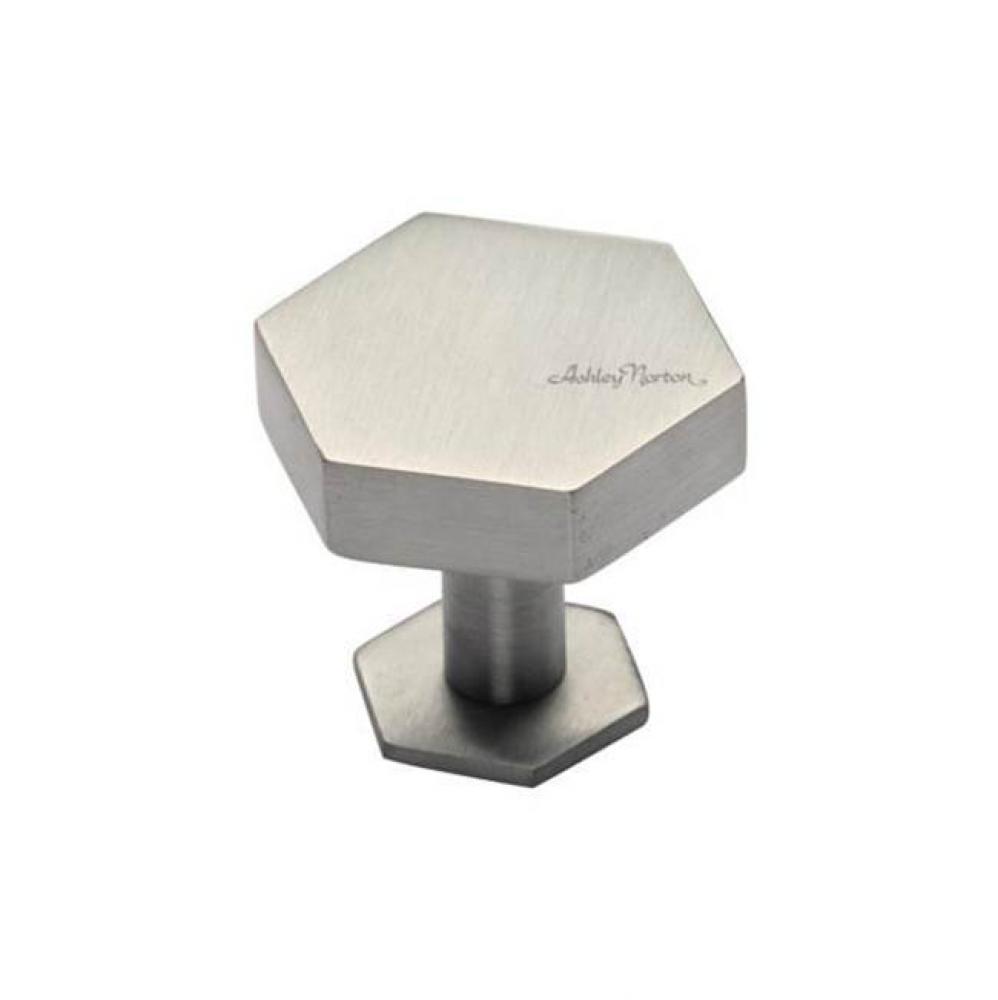 Hex Cabinet Knob on Rose
