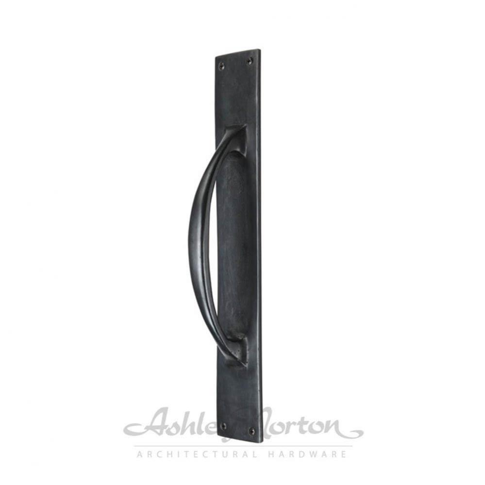 Cranked Pull Handle On Plate