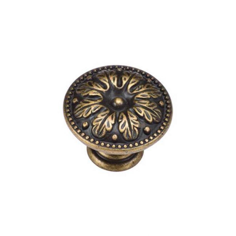 Floral Round Knob